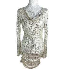 Silver full sequin for sale  WIGAN