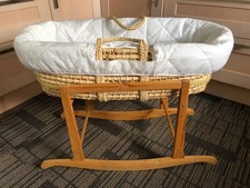 Moses basket covers for sale  BARRY