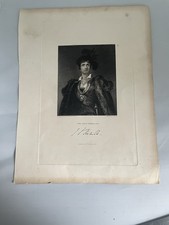 Antique print portrait for sale  SHEERNESS