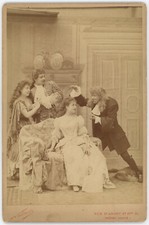 Usado, Gabinete Circa 1890. Actores Y Actrices De Teatro A Identificar Por Nadar. comprar usado  Enviando para Brazil