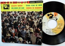 JORGE VEIGA Brigitte Bardot BARCLAY Latin Samba FRANCE press PIC SLEEVE  c1540 comprar usado  Enviando para Brazil