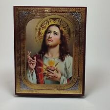 Icona gesù sacro usato  San Cipriano d'Aversa