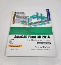 Usado, AUTOCAD PLANT 3D 2016 FOR DESIGNERS, 3RD EDITION By Purdue Sham Tickoo  comprar usado  Enviando para Brazil
