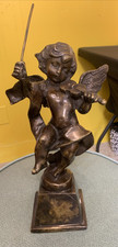 Vintage bronze angel for sale  San Bruno