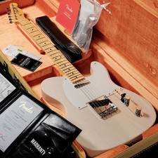 Fender Custom Shop Vintage Personalizado 1958 Top-Load Telecaster Envelhecido Branco Loiro comprar usado  Enviando para Brazil
