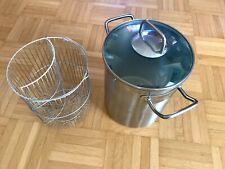 Spargeltopf edelstahl schulte gebraucht kaufen  Regensburg