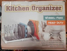 Everie rack organizador de bakeware ajustável para panelas, tampas, pratos, etc. comprar usado  Enviando para Brazil