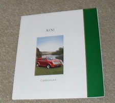 Mini cabriolet brochure for sale  SOUTHAMPTON