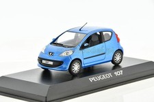 PEUGEOT 107 Niebieski metaliczny 1/43 NOREV 470170, używany na sprzedaż  PL
