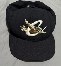 Boné Capital City Bombers MiLB *Raro Vintage Preto Verde Lã Nova Era Snap Back, usado comprar usado  Enviando para Brazil