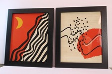 Vtg mcm framed for sale  Salt Lake City