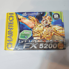 Placa de Vídeo Chaintek GeForce FX5200 128MB NVIDA DDR AGP S-Video VGA PCI comprar usado  Enviando para Brazil