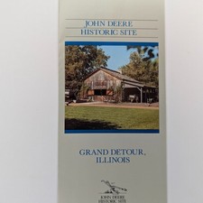Usado, Folheto John Deere Historic Site Grand Detour Illinois Blacksmith Shop Arado 2E comprar usado  Enviando para Brazil