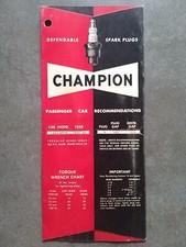 Candele champion prontuario usato  Casalbuttano Ed Uniti