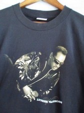 Camiseta Luther Vandross vintage anos 90 anos 80 foto preta rhythm blues música GG comprar usado  Enviando para Brazil