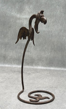 ESCULTURA ANTIGA DE FERRO DE GÁRGULA ALADA FORJADA À MÃO YELLIN MAROLLES BRUBAKER ART comprar usado  Enviando para Brazil