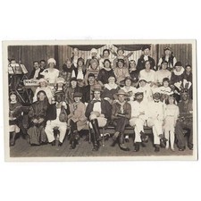 Cartão postal BRACO fantasia vestido baile no Polton Hall 1922 RP não usado comprar usado Cartão postal BRACO fantasia vestido baile no Polton Hall 1922 RP não usado comprar usado  Enviando para Brazil