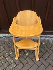 Wooden high chair for sale  READING