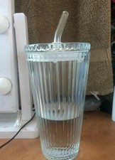 Ribbed 21oz glass for sale  Bronx