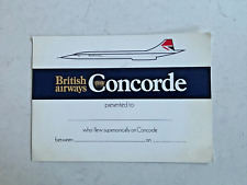 Blank british airways for sale  CRAWLEY