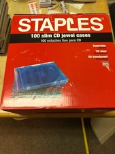 Jewel cases slimline for sale  Stowe