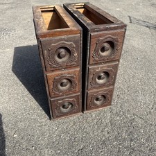 Máquina de costura ornamentada vintage cantora esteira gaveta mesa madeira conjunto countrycore comprar usado  Enviando para Brazil