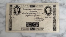 Assignat livres tbe d'occasion  Castres
