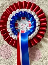 Day celebration rosette for sale  HOLYWELL