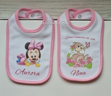 Bavaglino neonata personalizza usato  Castel di Sangro