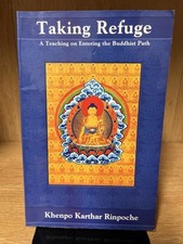 Usado, Khenpo Karthar Rinpoche tomando refúgio: um ensinamento sobre entrar no caminho budista comprar usado  Enviando para Brazil