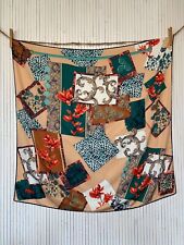 Foulard carré 90cm d'occasion  Le Péage-de-Roussillon