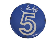 Birthday badge 5 for sale Birthday badge 5 for sale  LOUGHBOROUGH