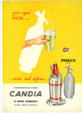 Candia sifone sparklets usato  Milano