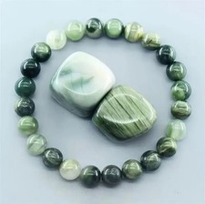 Green serpentine jade for sale  LONDON