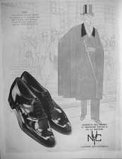 Publicité 1928 chaussure d'occasion Publicité 1928 chaussure d'occasion  Compiègne