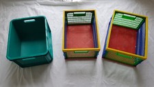 Bacs plastiques colorés d'occasion  France