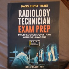 Radiology Technician Exam Prep by James Wilson Paperback Book comprar usado  Enviando para Brazil