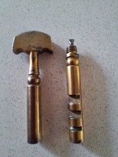 Antique brass glass for sale  HOLSWORTHY