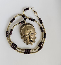 Brass african mask for sale  Summerfield