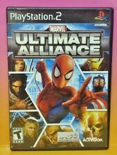 Marvel Ultimate Alliance PS2 Playstation 2 Jogo COMPLETO 1 Proprietário Disco Quase Perfeito, usado comprar usado  Enviando para Brazil
