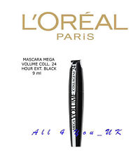 Loreal Rímel Mega Volume Coll. 24 hora Ext. Preto - 9ml, usado comprar usado  Enviando para Brazil