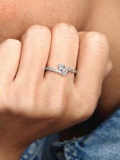 Pandora anello doppio usato  Trieste