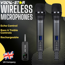 Wireless microphone rechargeab for sale  BOURNEMOUTH