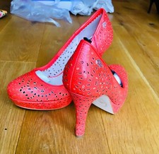 Fornarina orange shoes for sale  SOUTHAMPTON