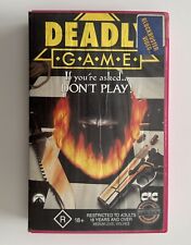 Usado, Deadly Game [VHS] CIC Video Big Box Ex-Rental Tape 1991 Action Thriller comprar usado  Enviando para Brazil