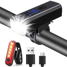 Luci bici ricaricabili usato  Italia