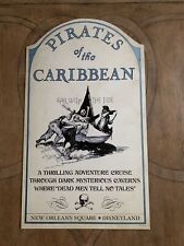 Disneyland pirates caribbean for sale  Frisco