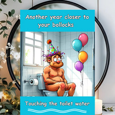 Funny birthday card for sale  BARNSTAPLE
