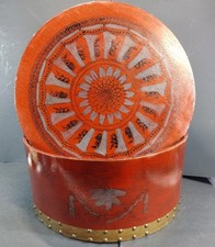 Caixa de chapéu chinoiserie forrada vintage madeira lacada  comprar usado  Enviando para Brazil