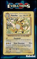Carte Pokémon Raichu 36/108 HOLO XY12 XY Evolutions FR Remake Wizards FR NEUVE d'occasion  Paris XI